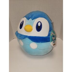 NEW‎ NWT Squishmallow X POKÉMON Piplup Plush